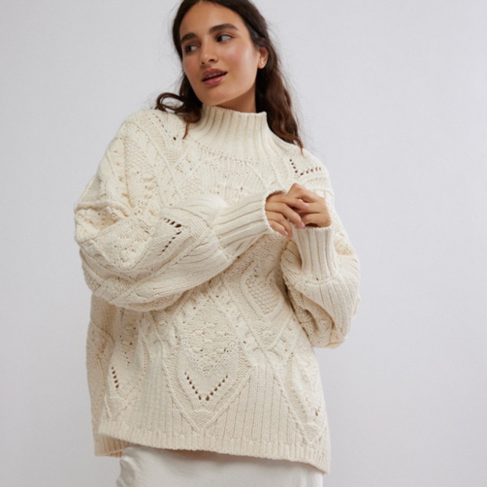 Free People Heart You Pullover Like New Size Medium